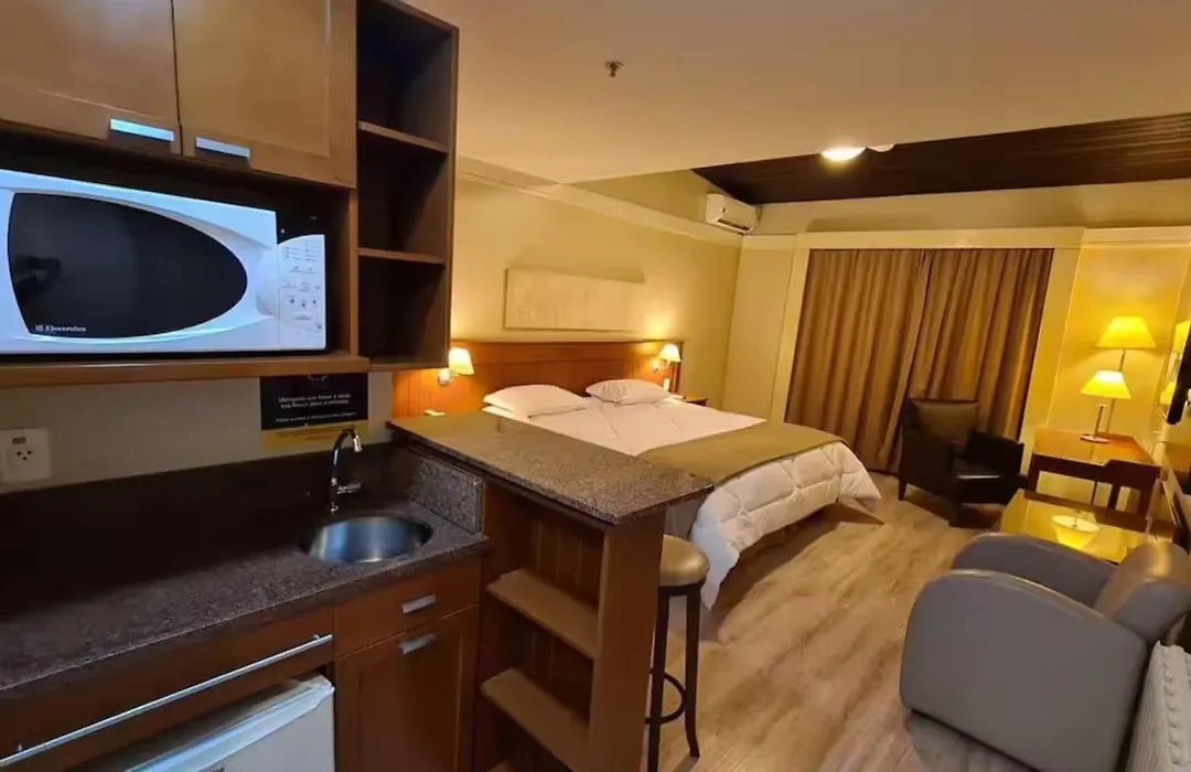 Apart-Hotel Em Gramado, Padrao 4 Estrelas, No Centro-1