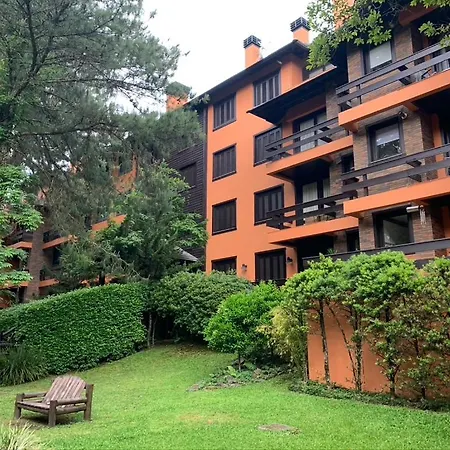 Ap Gramado Knorrville - 2 Dorm Com Lareira, Calefacao E Sacada-3