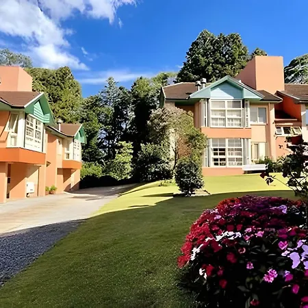 Apart 500 M Lago Negro |Vista Jardim | Lareira-3