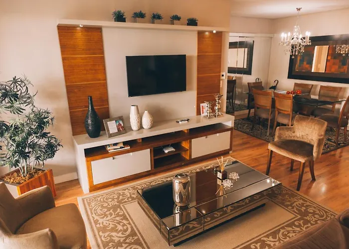 Pet friendly Apto Luxo 400M Rua Coberta! 3 Quartos Gramado
