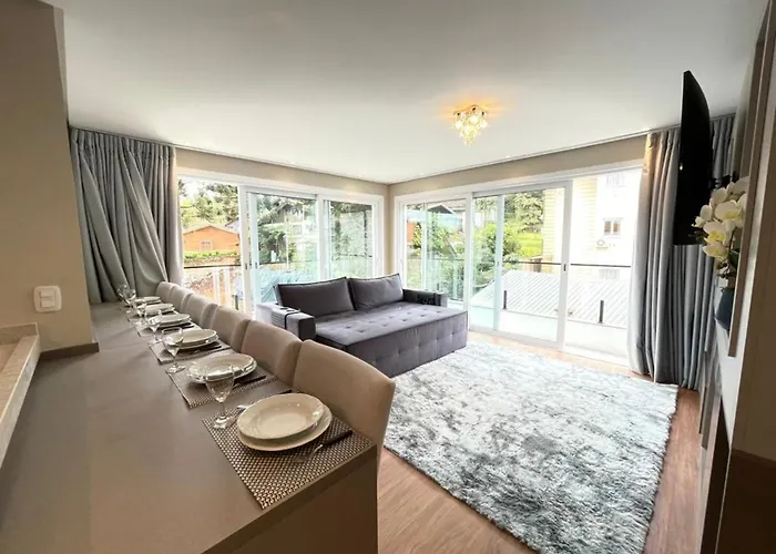 Pet friendly Apartamento Luz Da Aurora - Proximo A Rua Coberta Gramado