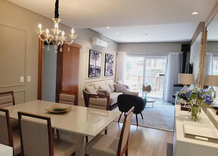 Apto 103 B,2, Proximo A Museus E Restaurantes, Condominio Com Piscina Aquecida. Gramado